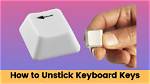 How Do You Unstick an Analogue?