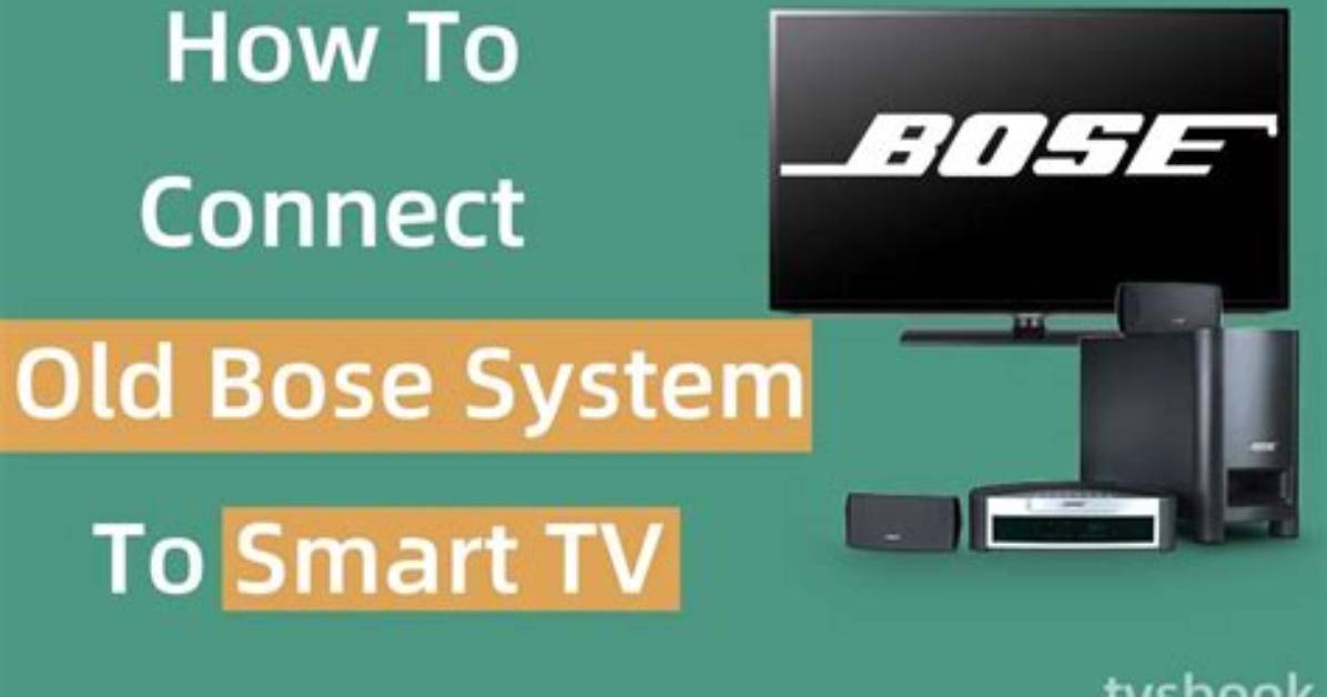 How Does Bose Connect to Tv?