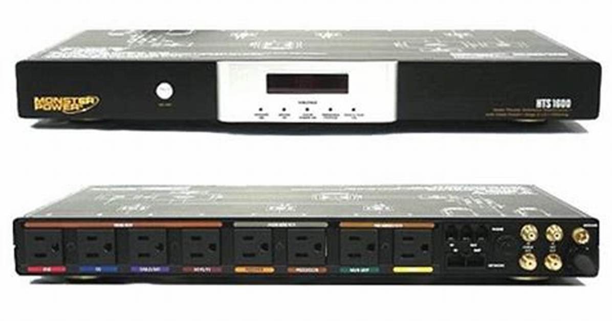 How Does Monster Mp Hts 1600 Power Center Work?