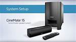 How Does the Bose Cinemate 15 Speaker System Work?