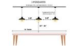 How Far Should Pendant Lights Be from Kitchen Island?