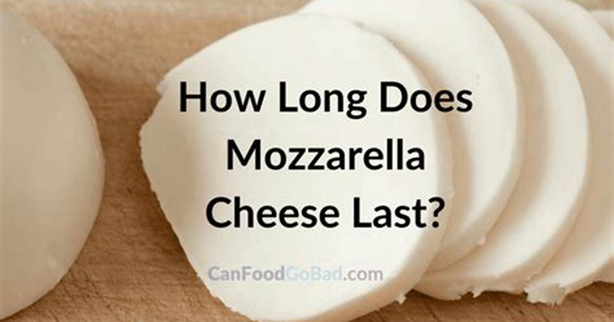How Long Does It Take for Mozzarella to Spoil?