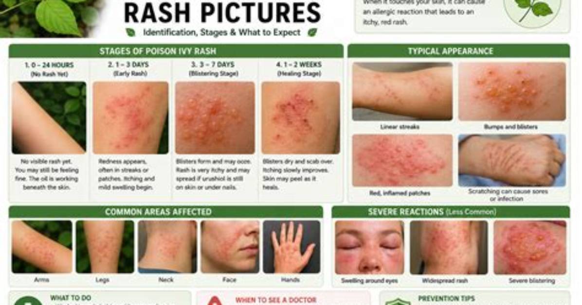 How Long Does Poison Ivy Rash Last?