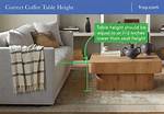 How Long Should Your Coffee Table Be Compared to Your Couch?