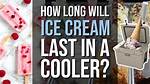 How Long Will Ice Cream Stay Frozen with Dry Ice?