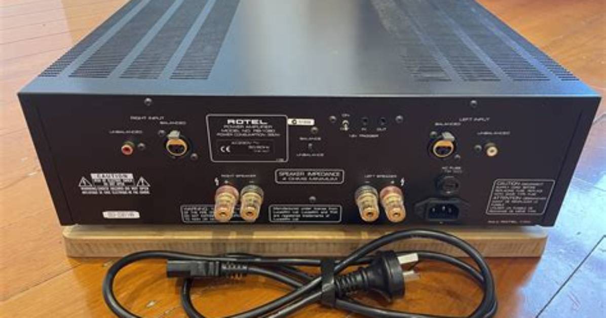 How Many Watts Does a Rotel Stereo Amplifier Have?