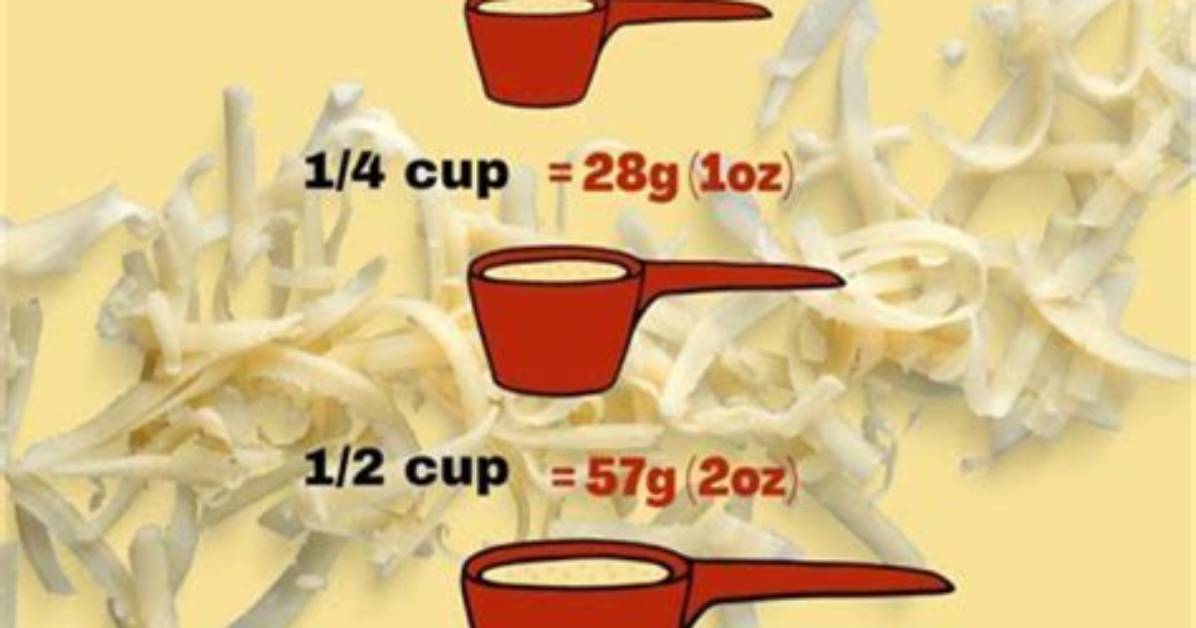 How Much Cheese Makes a Grated Cup?