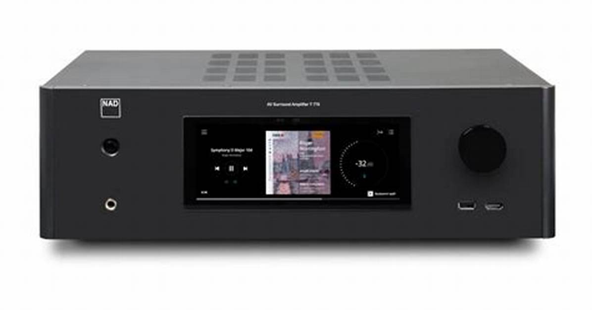 How Much Does a Nad T778 Home Theater Avr Cost?