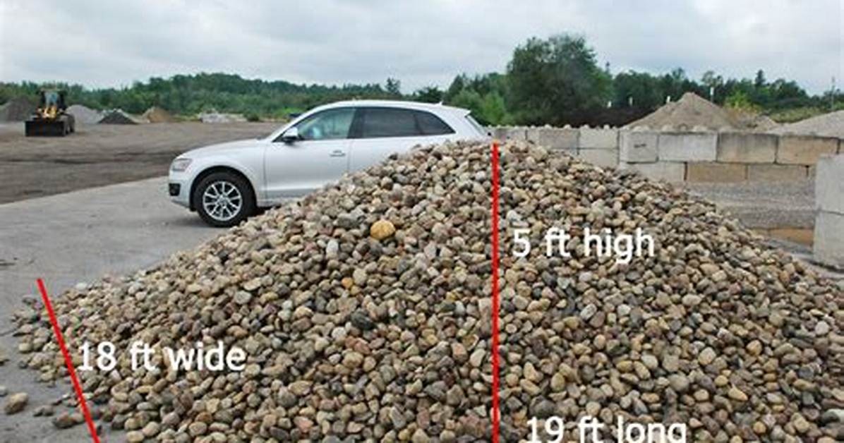 How Much Does a Ton of Stone Cost in Tennessee?