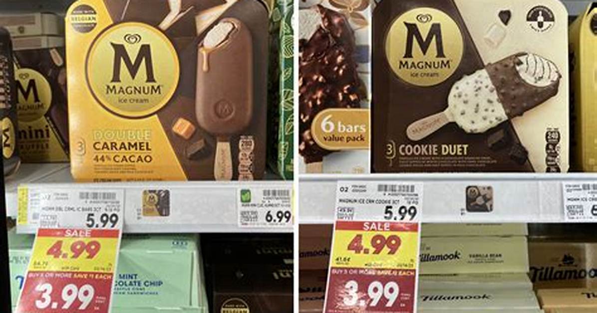 How Much Is Magnum Ice Cream?