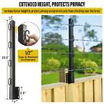 How Tall Are the Posts on a 2 Post Arbor?