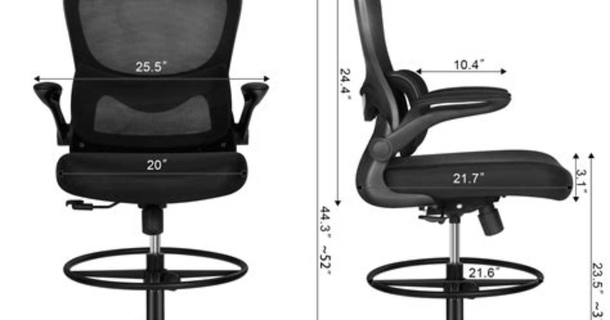 How Tall Do Drafting Chairs Go?