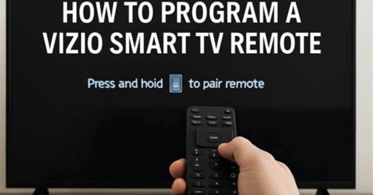 How to Re-Program a Vizio Smart Tv?