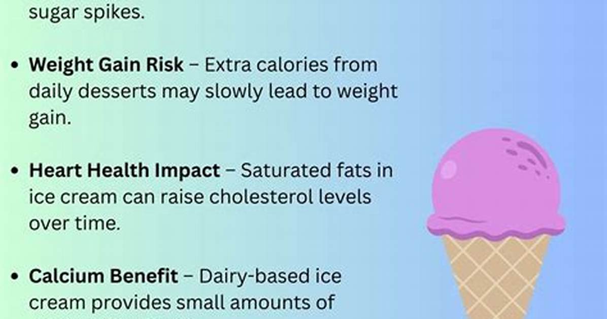 Is It Bad to Eat Ice Cream Every Day?