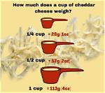 Is One Block of Cheese a Cup?