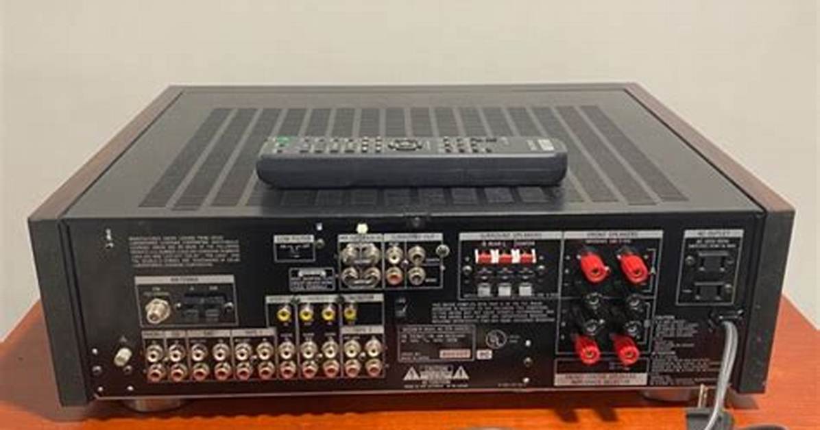 Is the Sony Str-Gx909Es Audio Receiver Good?