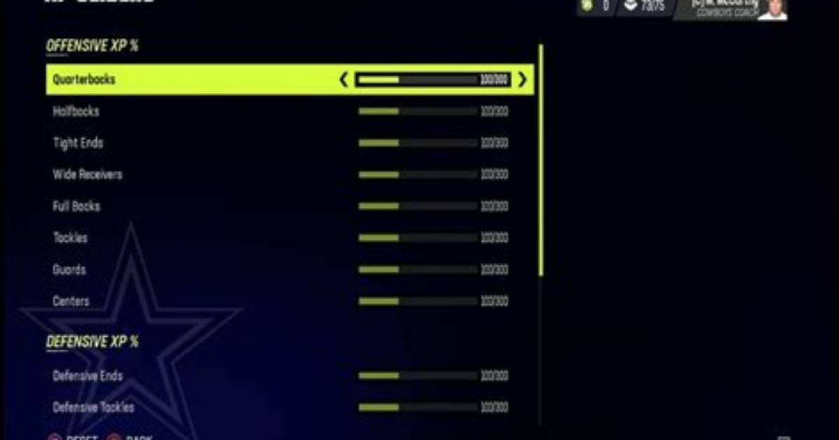 Madden 24 Realistic Sliders: Xp and Franchise Matt10