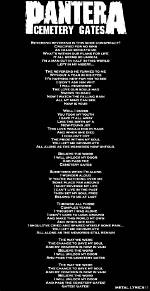 Pantera’s Hollow Lyrics