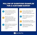 What Are Some Follow-up Questions?