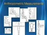 What Are the 3 Anthropometric Measurements?