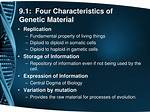 What Are the Four Characteristics of Dna