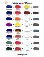 What Can I Mix with Grey to Make White?