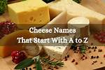 What Cheese Starts with Ar?