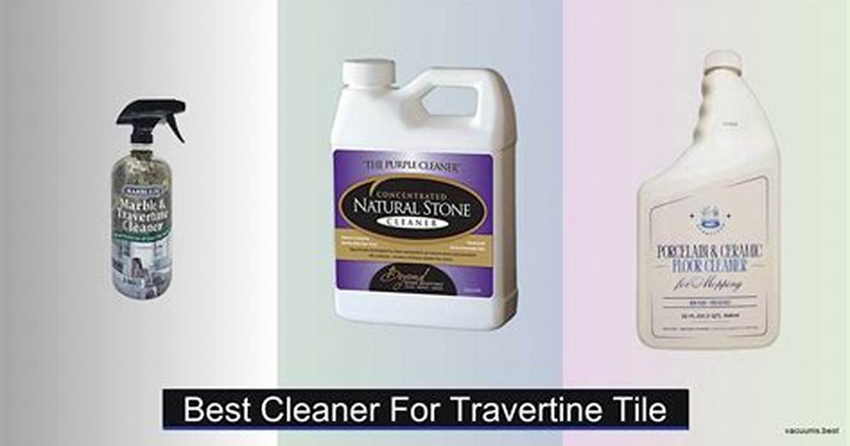 What Cleaners Are Safe for Travertine?
