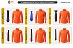 What Color Goes with a Orange Shirt?