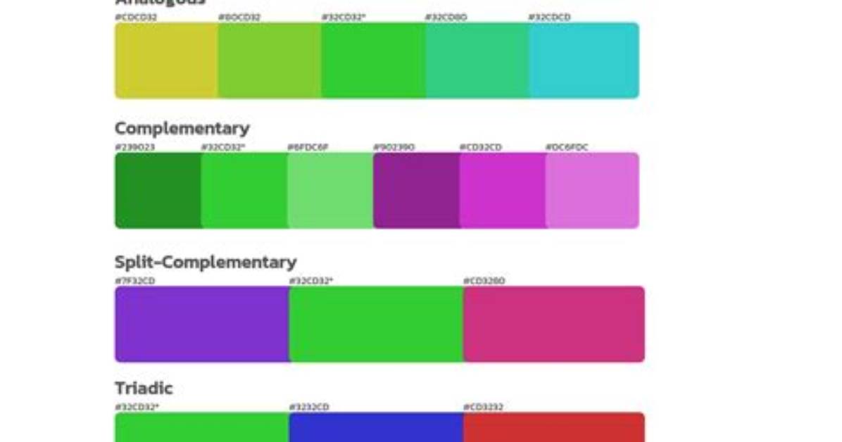 What Color Goes with Lime Green and Pink?