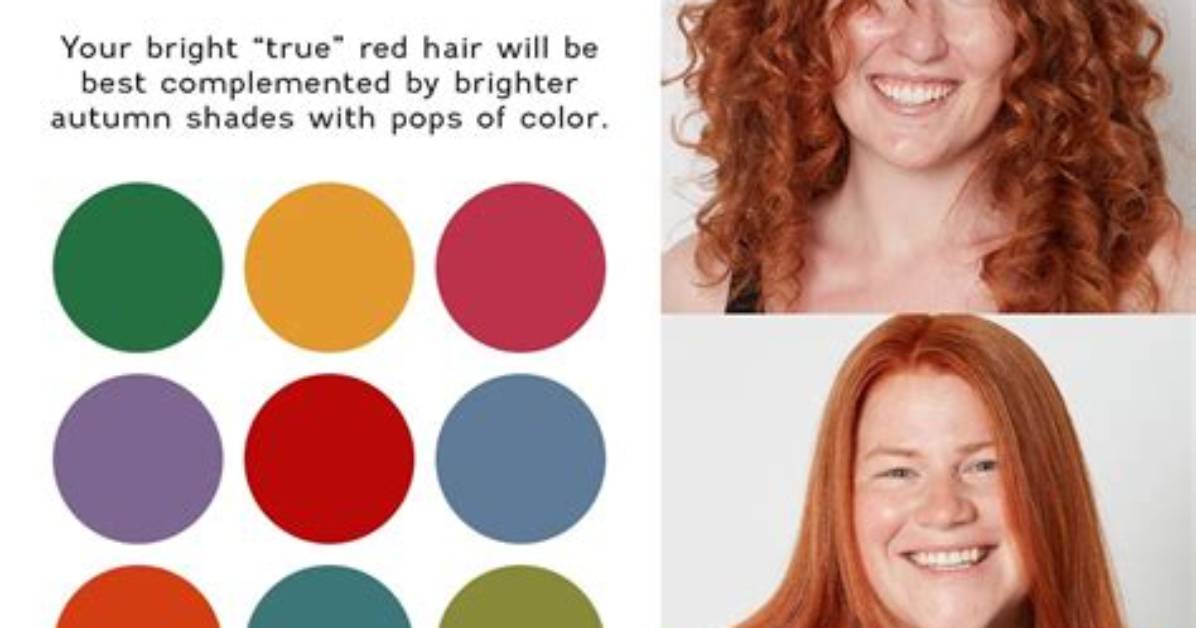 What Colors Look Best on Redheads with Green Eyes?