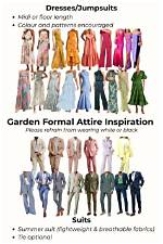 What Does Garden Attire Mean?