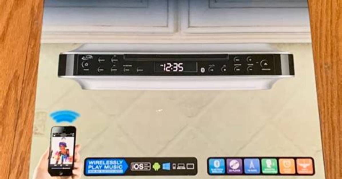 What Does Ilive Bluetooth Under Cabinet Radio with Cd Player Do?