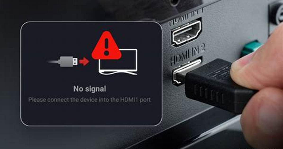 What Does No Signal Hdmi 3 Mean?