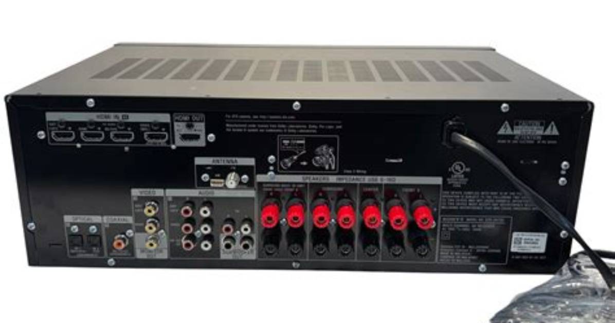 What Does the Sony Str-Dh750 Av Receiver Look Like?