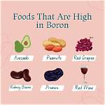 What Foods Contain Boron?