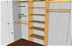 What Height Should Double Closet Shelves Be?