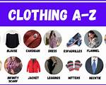What Is a Clothing That Starts with a?