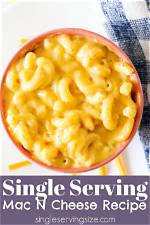 What Is a Serving of Mac and Cheese?