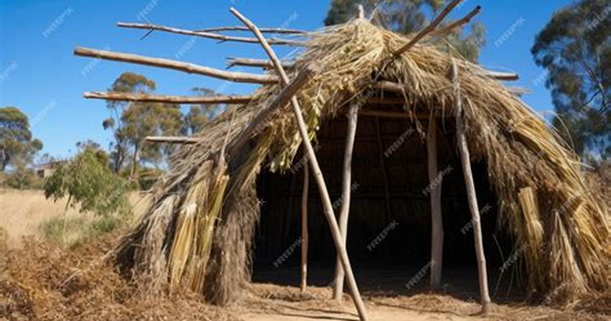 What Is a Straw Hut Made of?