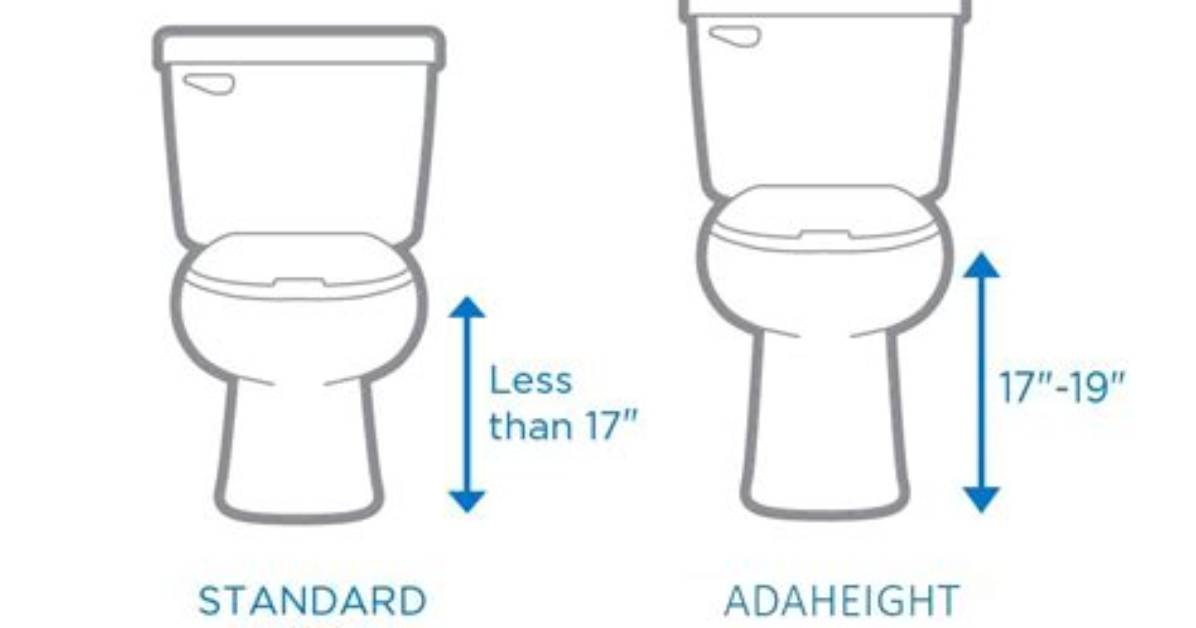 What Is the Difference Between Ada Toilet and Regular Toilet?