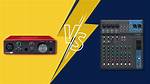 What Is the Difference Between Audio Interface and Mixer?