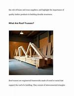 What Is the Importance of Trusses?