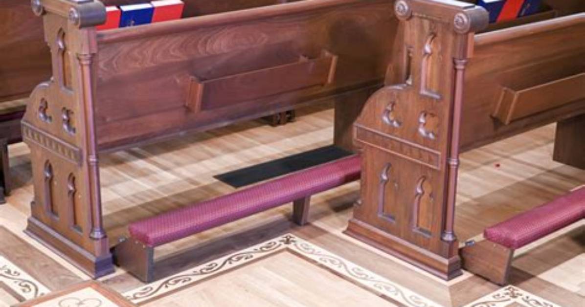 What Is the Kneeler in Church Called?