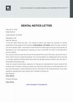 What Is the Notice Period for Rental Properties?