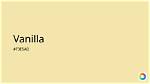 What Is the True Color of Vanilla?