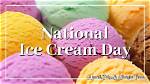 What Is Today National Ice Cream Day?