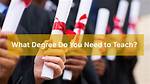 What Kind of Degree Do You Need to Be an Interior Designer?