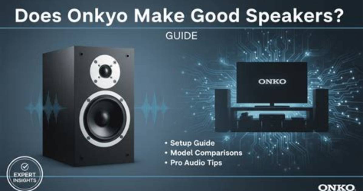 What Kind of Speakers Does Onkyo Tx Sv515 Use?