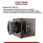 What Kind of Subwoofer Does Psw 10 Have?